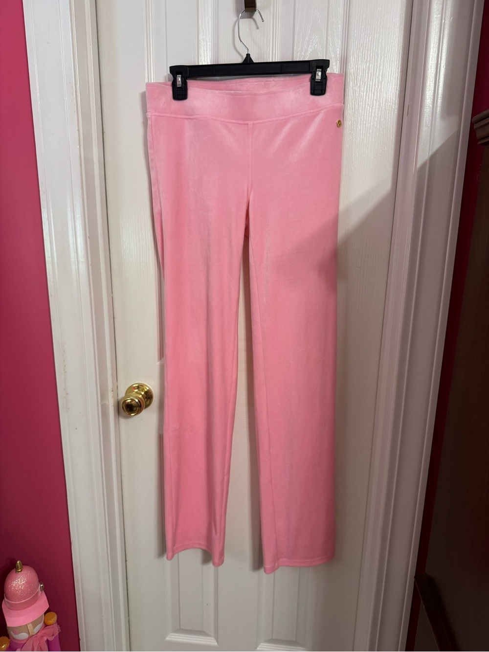 Lilly Pulitzer Pink Velvet Lounge Pants